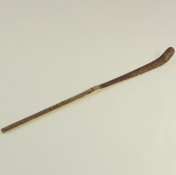 Bamboo Tea Scoop (Chashaku) for Matcha (sesame, ru3811) - yumenet.live