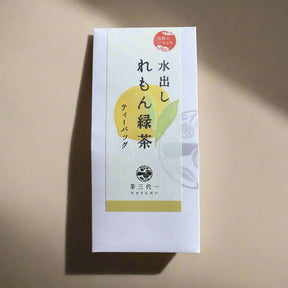 Chasandai: Cold-Brew Lemon Green Tea (5g x 5 tea bags) - yumenet.live
