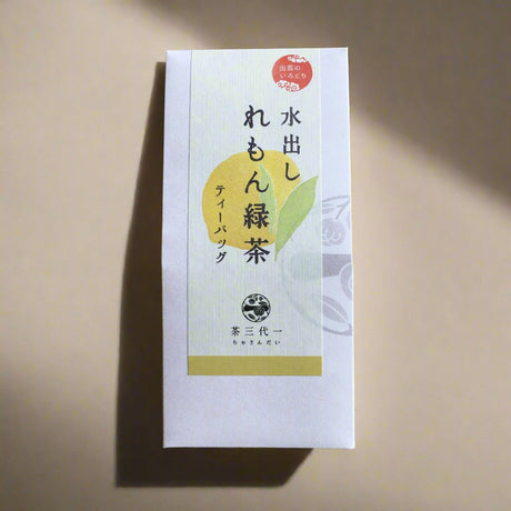 Chasandai: Cold-Brew Lemon Green Tea (5g x 5 tea bags) - yumenet.live