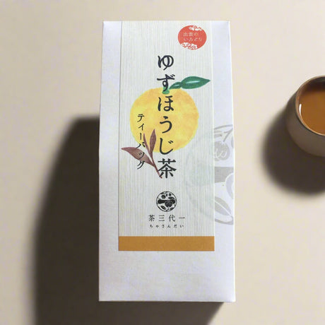 Chasandai: Yuzu Hojicha - Citrus flavored Hojicha Tea Bags (3g x 7 tea bags) - yumenet.live