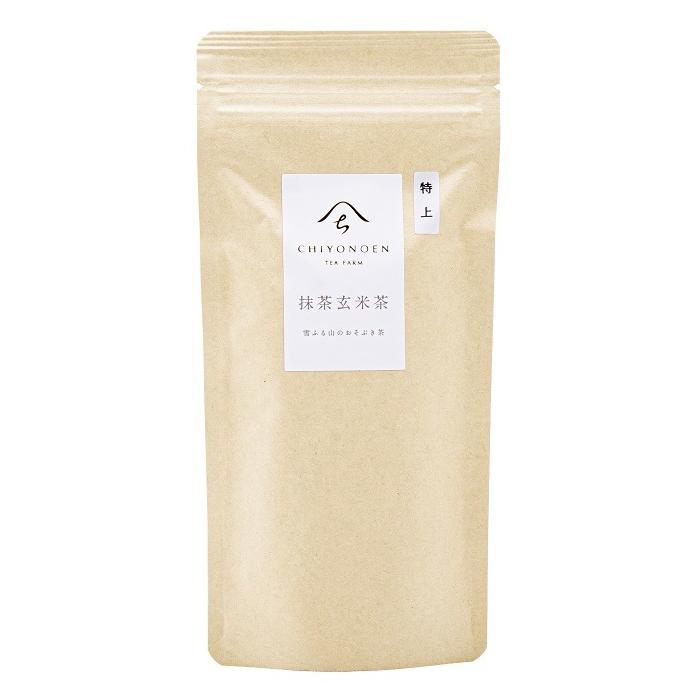 Chiyonoen Tea Garden: #18 Mountain-Grown Premium Genmaicha with Matcha 100g 特上抹茶入玄米茶 - yumenet.live