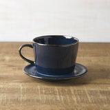 Deep Scandinavian Blue - Tea Cup & Saucer - yumenet.live