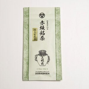 Dobashien Tea #15: Kakegawa Series: Premium Spring Fukamushi Genmaicha from Shizuoka 特上玄米茶 - yumenet.live
