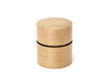 Fujiki Denshiro: Obizutsu Tea Canister - Sakura 帯筒茶筒さくら - yumenet.live