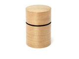 Fujiki Denshiro: Obizutsu Tea Canister - Sakura 帯筒茶筒さくら - yumenet.live