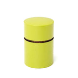 Fujiki Denshiro: Obizutsu Tea Canister - Wakaba 帯筒茶筒わかば - yumenet.live