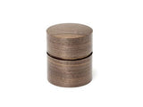 Fujiki Denshiro: Obizutsu Tea Canister - Walnut 帯筒茶筒くるみ - yumenet.live