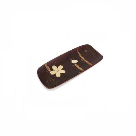 Fujiki Denshiro: Sakura Bark Tea Scoop Chasaji, with Sakura 茶箕(小)散花 - yumenet.live