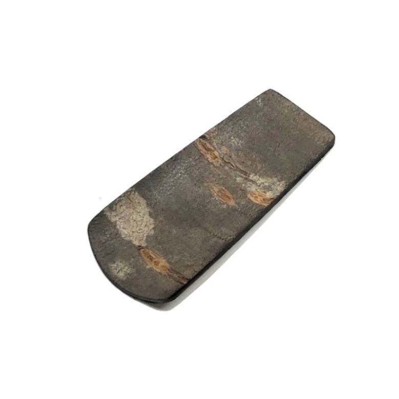 Fujiki Denshiro: Tatami Sakura Bark Tea Scoop Chasaji - Frosted Bark たたみ茶箕 霜降皮 - yumenet.live