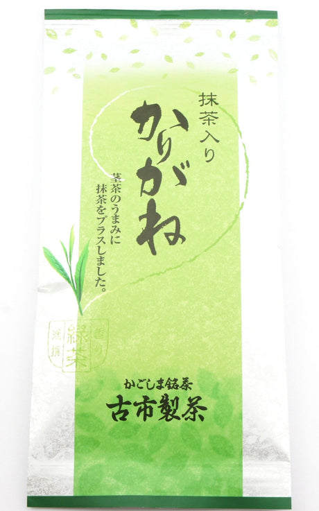 Furuichi Seicha: #14 Karigane Kukicha with Uji Matcha 宇治抹茶入り雁金 (100g) - yumenet.live