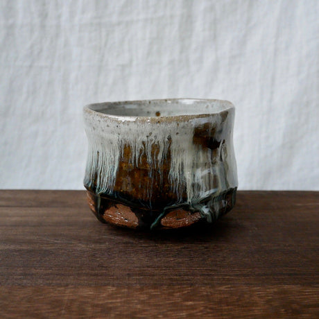 Gotanbayashi Kama: Karatsuyaki Matcha Bowl with Gift Box - yumenet.live