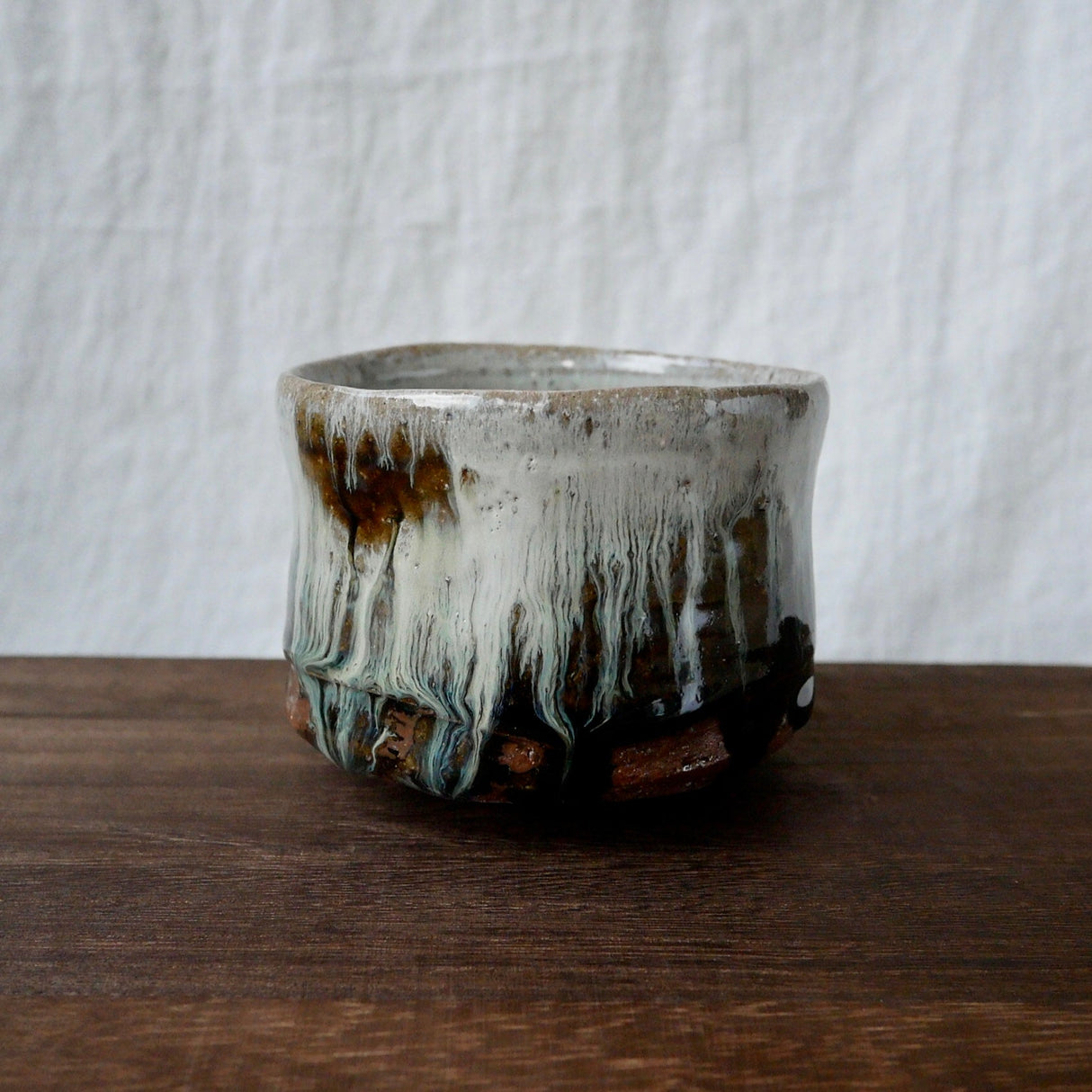 Gotanbayashi Kama: Karatsuyaki Matcha Bowl with Gift Box - yumenet.live