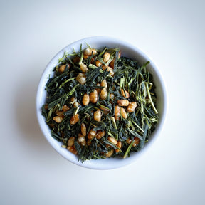 Hachimanjyu: Organic Yakushima Genmaicha Brown Rice Green Tea 有機玄米茶 (JAS certified) - yumenet.live