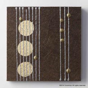 Hana & Haku: Decorative Washi Paper Panel (Brown #2) - yumenet.live