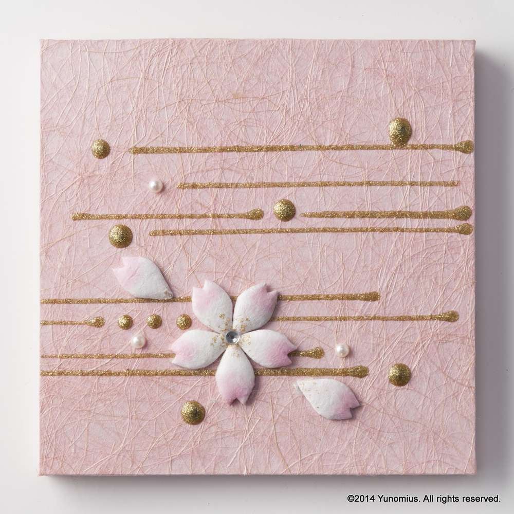 Hana & Haku: Sakura Washi Paper Panel (Pink #3) - yumenet.live