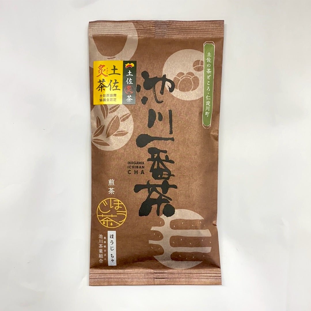 Ikegawa Tea Farm Coop: Spring First Flush Hojicha (Dark Roasted Sencha), Tosa Aburicha 池川一番茶[土佐炙茶] - yumenet.live