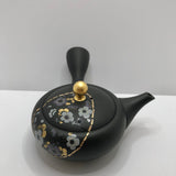 Isobe Ceramics mi123: Tokoname Kyusu Golden Sakura by Shouhou 250 ml 金彩桜 - yumenet.live