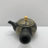 Isobe Ceramics mi124: Tokoname Kyusu Shouhou 200 ml 金彩木の葉 - yumenet.live