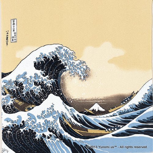 Iyo Yuinoh Center, Furoshiki: The Great Wave off Kanagawa (large) - yumenet.live
