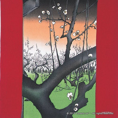 Iyo Yuinoh Center, Furoshiki: The Plum Garden in Kameido (large) - yumenet.live
