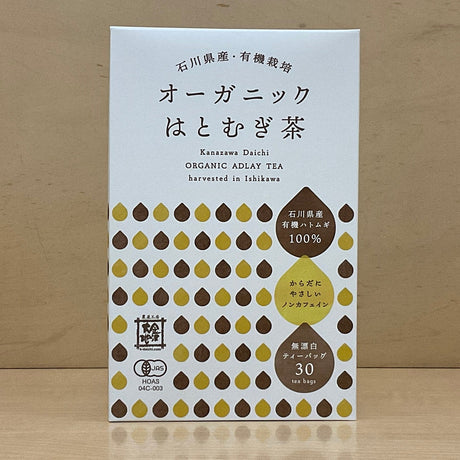 Kanazawa Daichi: Organic Hato Mugicha 有機はとむぎ茶 (3g x 30) - yumenet.live