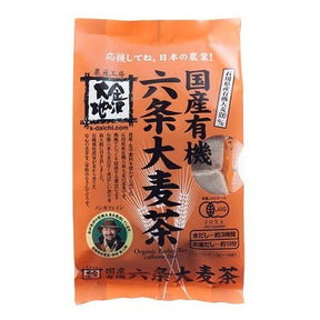 Kanazawa Daichi: Organic Roasted Barley Tea (10g x 16 satchets) 有機六条大麦茶 - yumenet.live