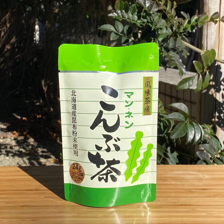 Mannen: Konbucha Kelp Soup Tea Powder こんぶ茶 - yumenet.live