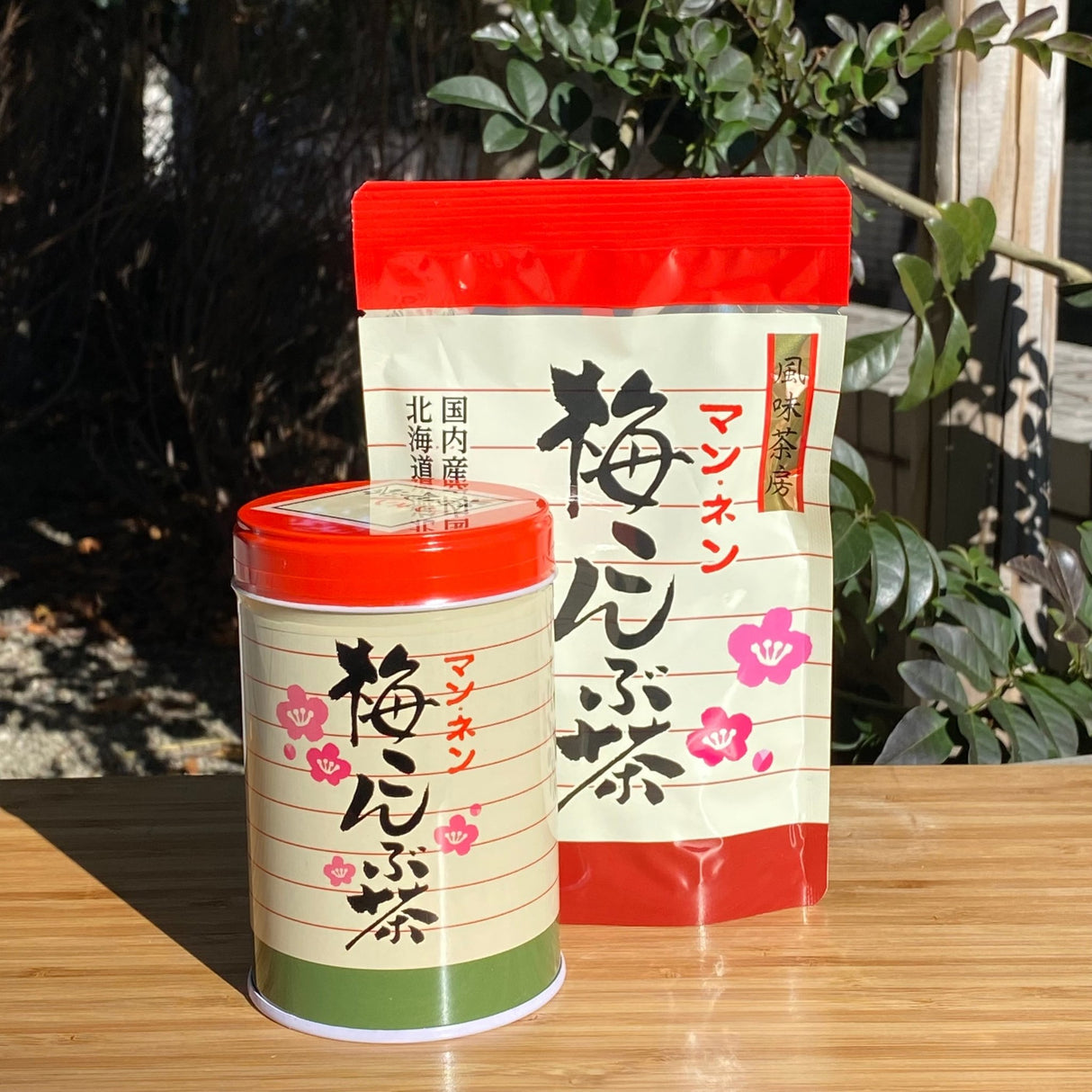 Mannen: Ume Konbucha - Japanese Plum & Kelp Soup Tea Powder 梅こんぶ茶 - yumenet.live