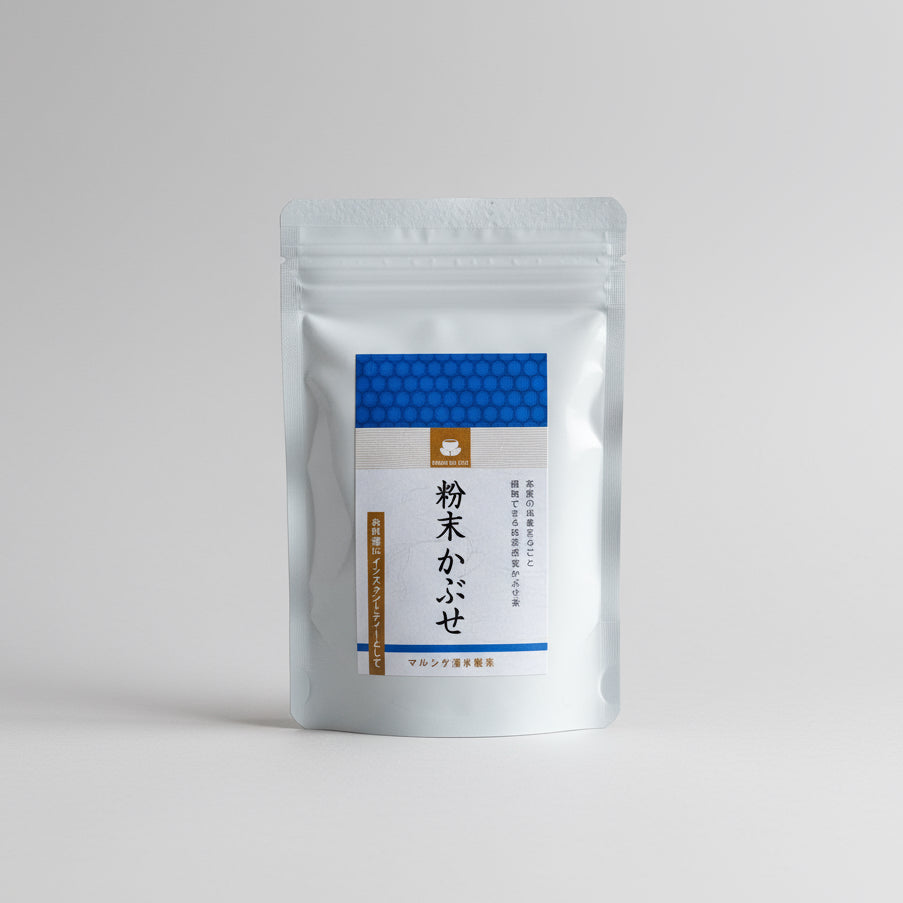 Marushige Shimizu Tea Farm: Kabusecha Green Tea Powder 粉末かぶせ - yumenet.live