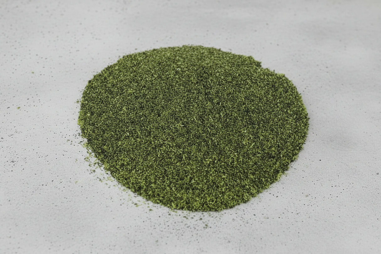 Marushige Shimizu Tea Farm: Konacha, Mie-Grown Green Tea Fannings こな茶 100g - yumenet.live
