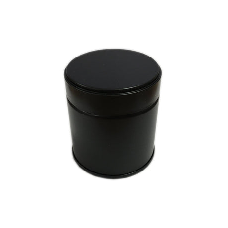 Matcha Tea Can, Black Screw Top - yumenet.live