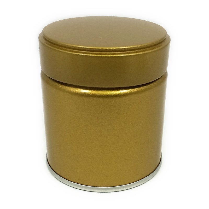 Matcha Tea Can, Gold Screw Top - yumenet.live