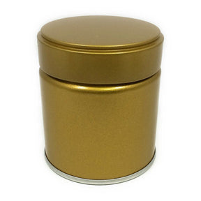 Matcha Tea Can, Gold Screw Top - yumenet.live