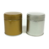 Matcha Tea Can, Gold Screw Top - yumenet.live