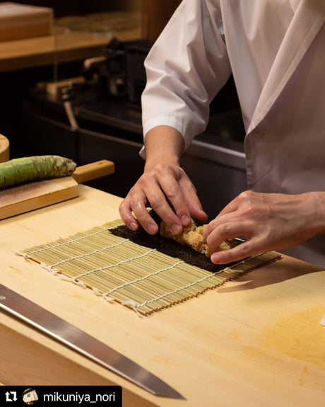 Mikuniya’s Yakinori Seaweed Sheet for Sushi - Imperial Grade 10 pcs - 焼寿司海苔 超特選 - yumenet.live