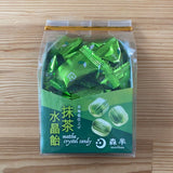 Morihan: Matcha powder encased crystal matcha candy 80g 森半 抹茶水晶飴 - yumenet.live
