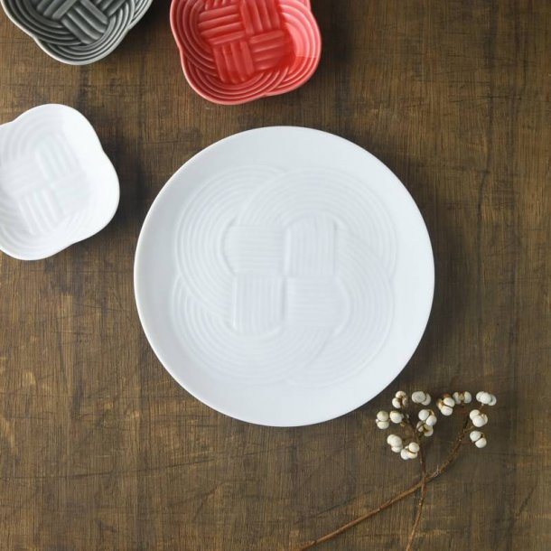 Oda Pottery: Dessert Plate White (19 cm) - yumenet.live