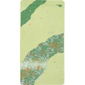Seiwa 10413: Resealable bag (Japanese washi paper, green, flat, 120 x 230 mm) - yumenet.live