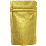 Seiwa: Resealable stand bag (gold Japanese washi paper, 6 sizes) - yumenet.live
