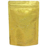 Seiwa: Resealable stand bag (gold Japanese washi paper, 6 sizes) - yumenet.live