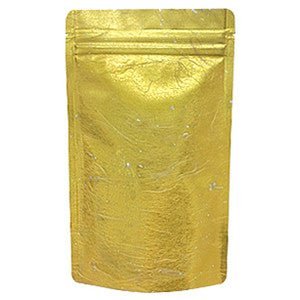Seiwa: Resealable stand bag (gold Japanese washi paper, 6 sizes) - yumenet.live