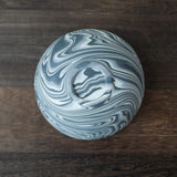 Shinro Yamamoto: Marble Porcelain Matcha Bowl 650 - yumenet.live