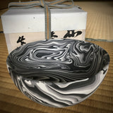 Shinro Yamamoto: Marble Porcelain Matcha Bowl 650 - yumenet.live