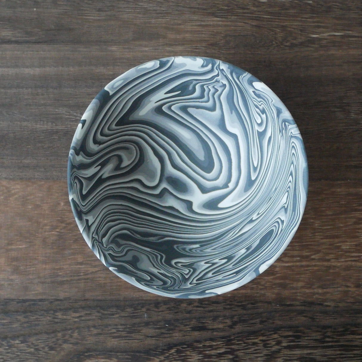 Shinro Yamamoto: Marble Porcelain Matcha Bowl 650 - yumenet.live
