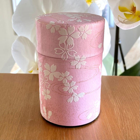 Shizucan: Sakura Tea Canister - yumenet.live