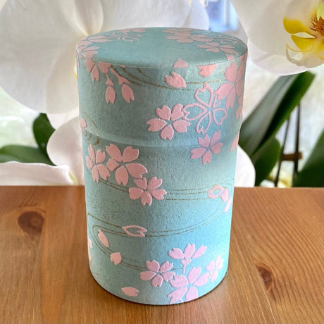 Shizucan: Sakura Tea Canister - yumenet.live