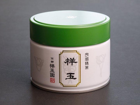 Shogyokuen: Matcha Shogyoku, Imperial Ceremonial Grade (40g can, Spring Harvest) 祥玉 - yumenet.live