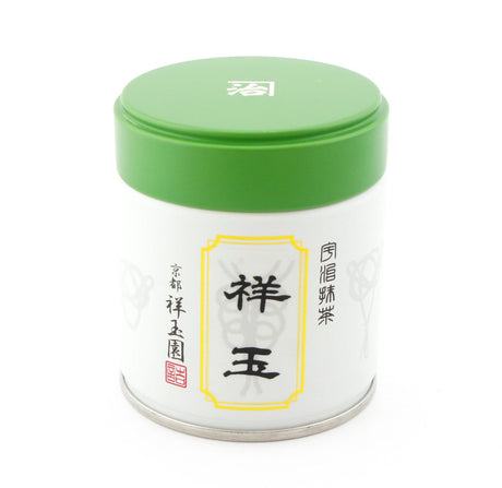 Shogyokuen: Matcha Shogyoku, Imperial Ceremonial Grade (40g can, Spring Harvest) 祥玉 - yumenet.live