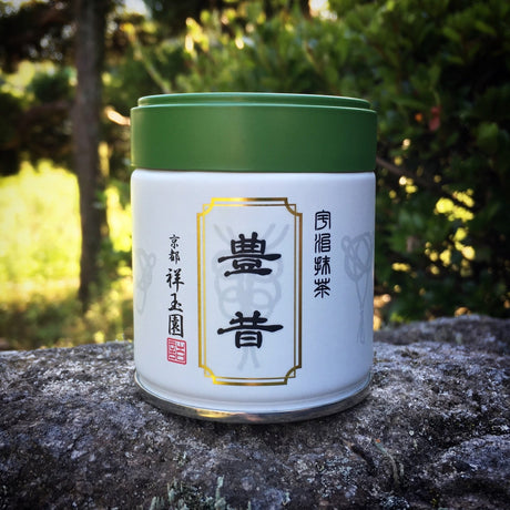 Shogyokuen: Toyomukashi, Premium Ceremonial Grade Matcha (40g can, Spring Harvest) 豊昔 - yumenet.live