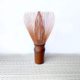 Suikaen Tanimura Yasuburo: Susudake Smoked Bamboo Shin Matcha Whisk 煤竹茶筌 真 - yumenet.live